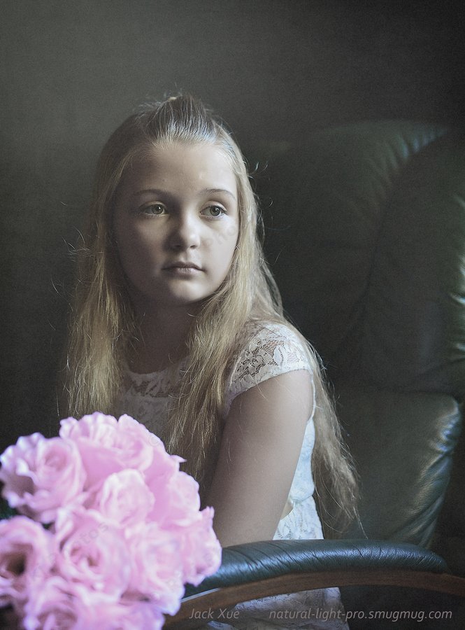 Floral portrait — Riki Photos